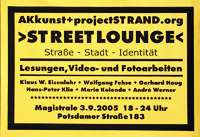 Street Lounge Flyer