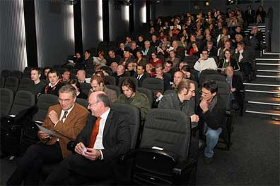crowd in the cinema