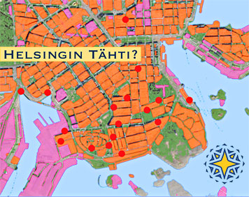 map for Helsingin Tähti